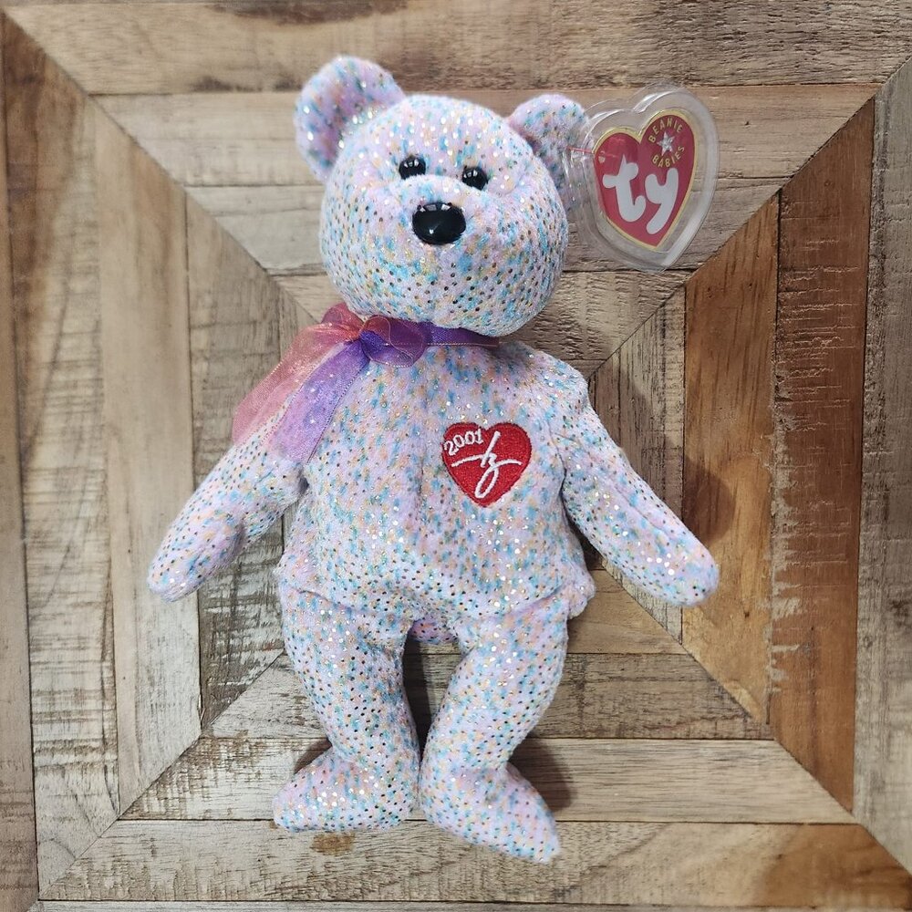 TY Beanie Baby “2001 Signature Bear”